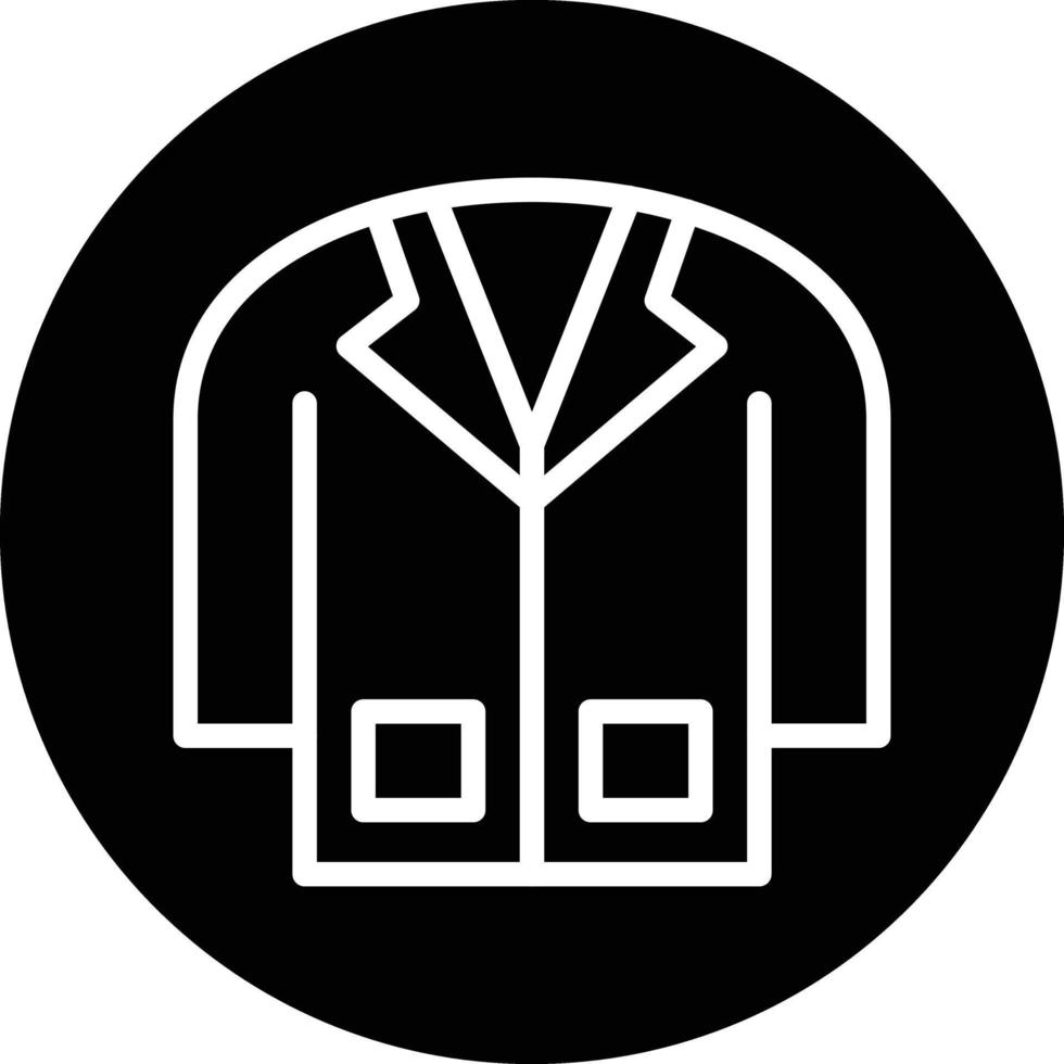 Lab Coat Vector Icon Design