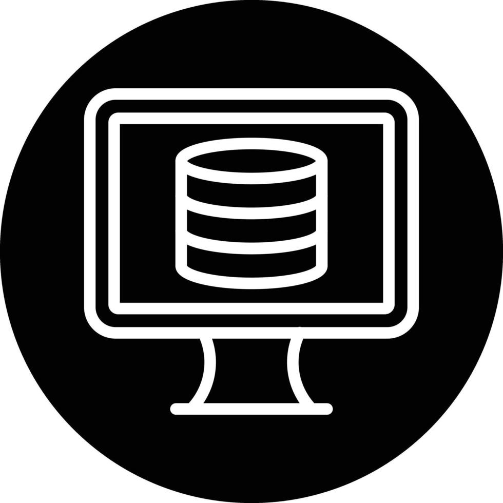 Database Vector Icon Design