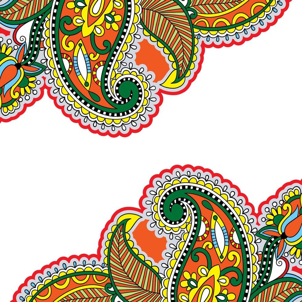 Background template with Mandela pattern design 22976305 Vector Art at