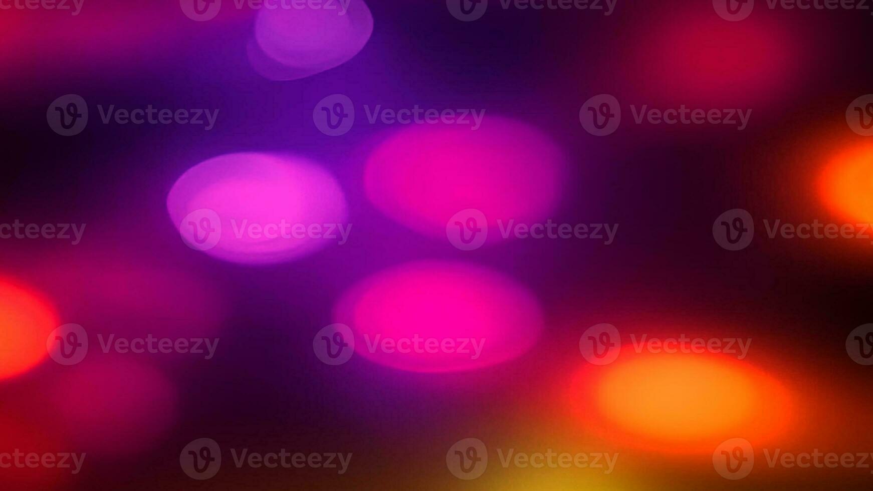 bokeh light effect on black background photo