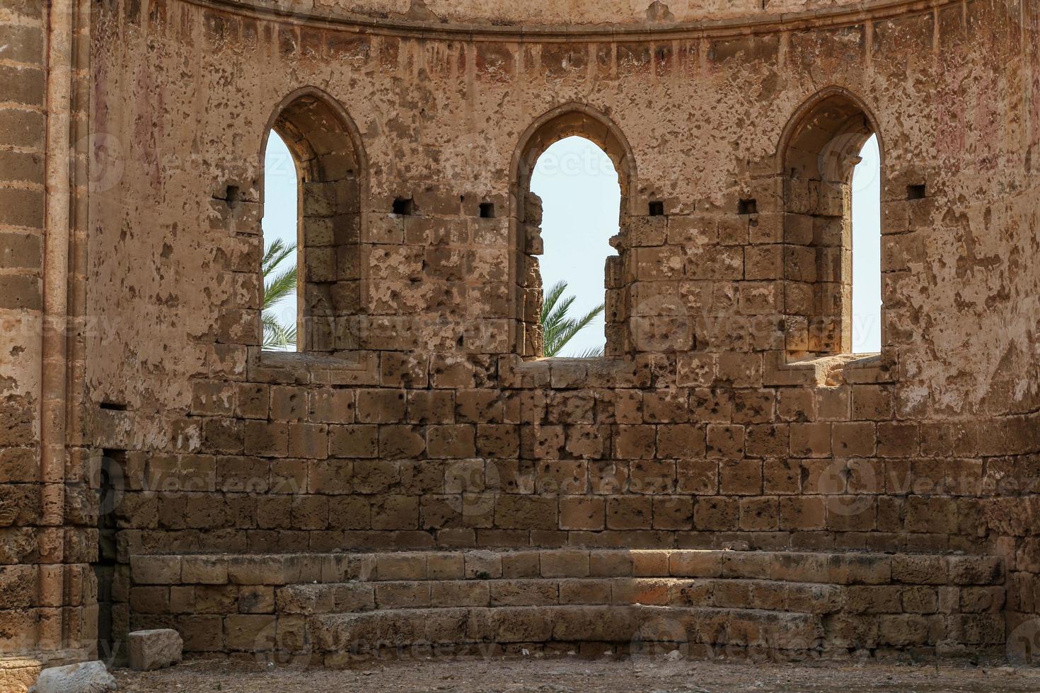 Ruins of St George Church, Famagusta, Cyprus photo