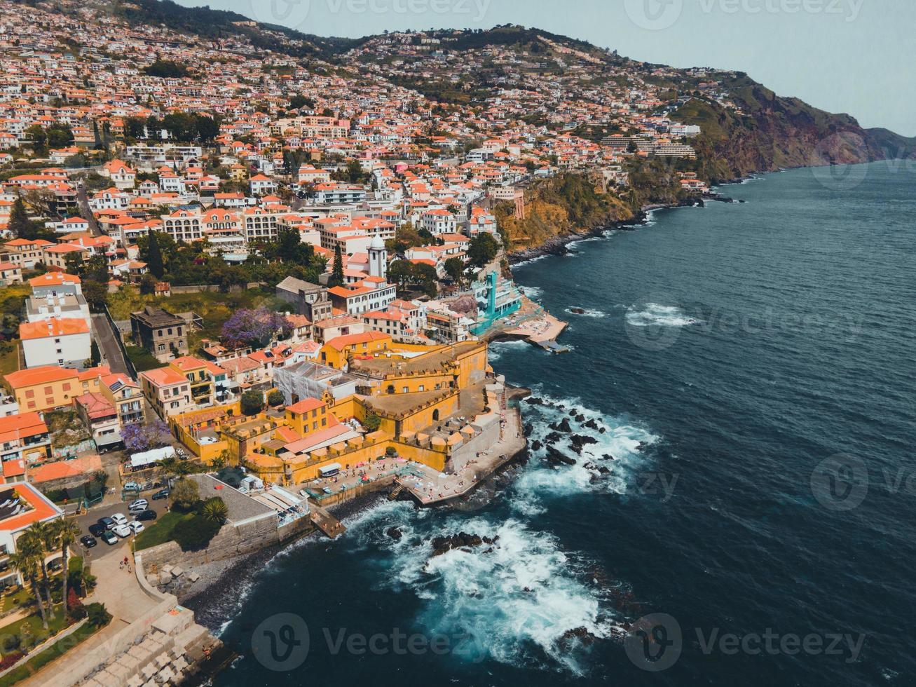 Fuerte De Madeira in Funchal, Madeira in Portugal by Drone photo