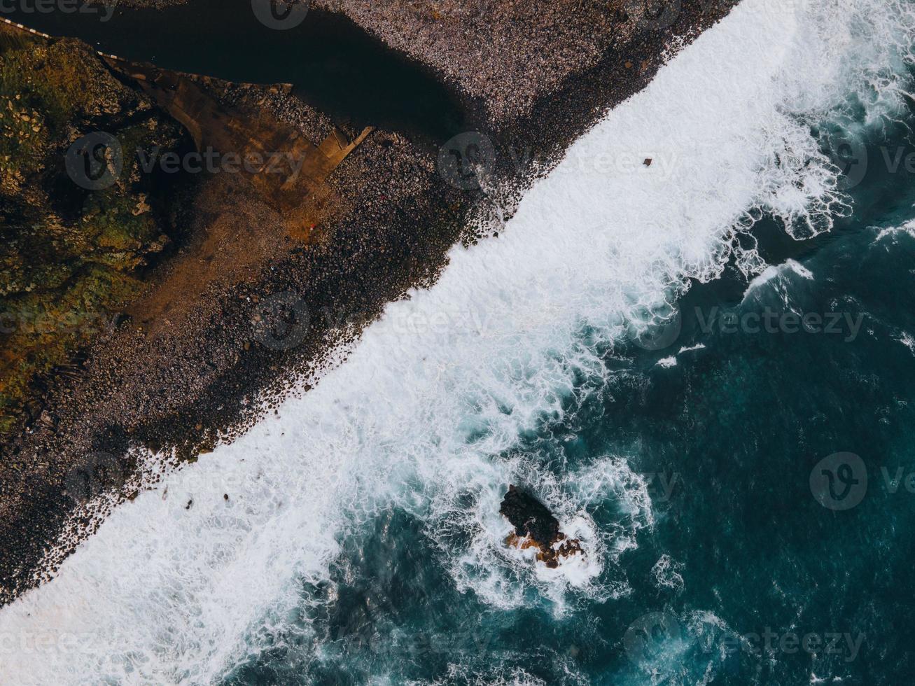 zumbido ver de ribeira da janela en Madeira, Portugal foto