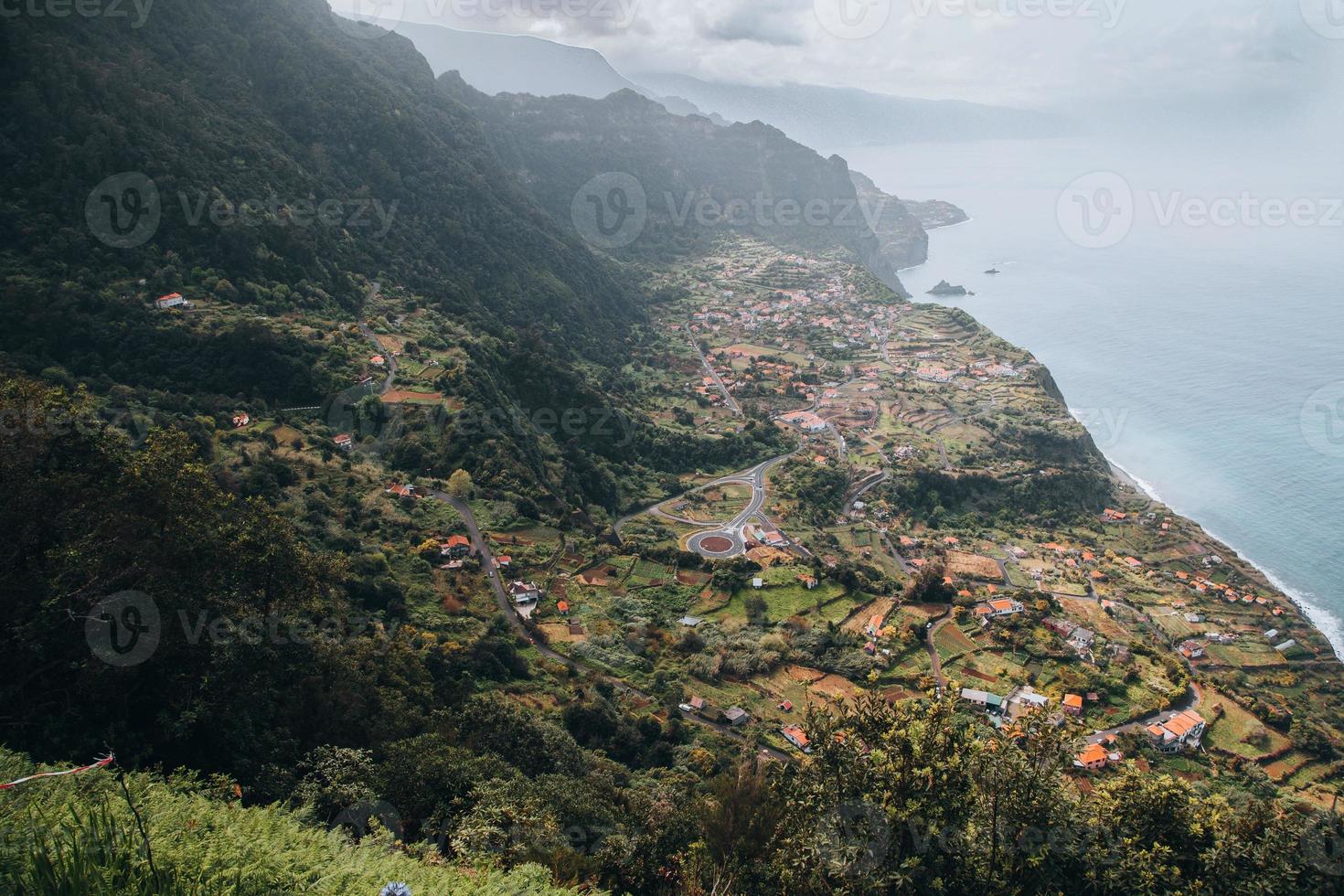 ver desde miradouro da beira da quinta en Madeira, Portugal foto