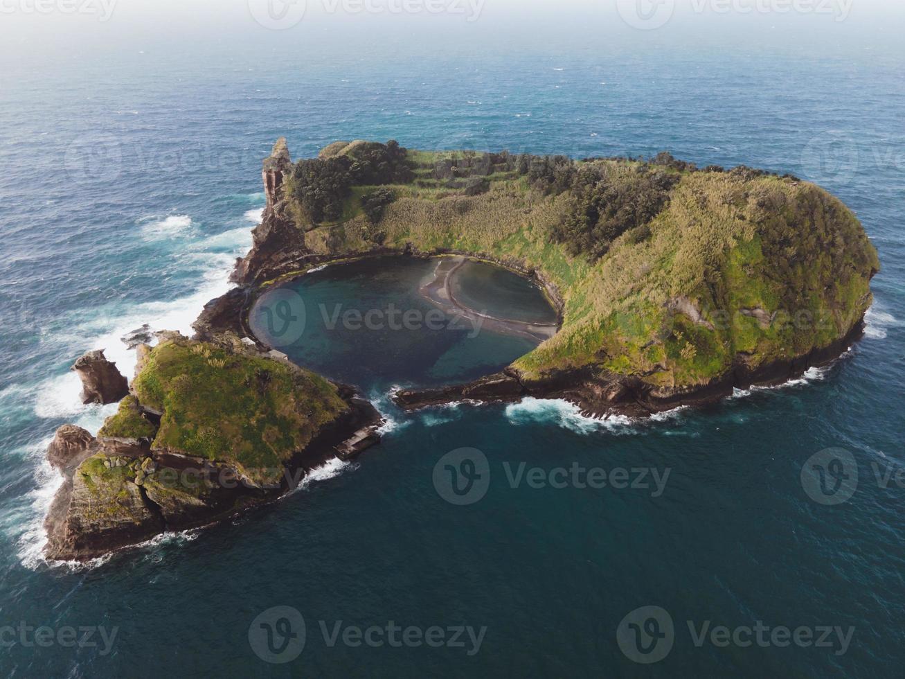 Island of Vila Franca in the Azores photo