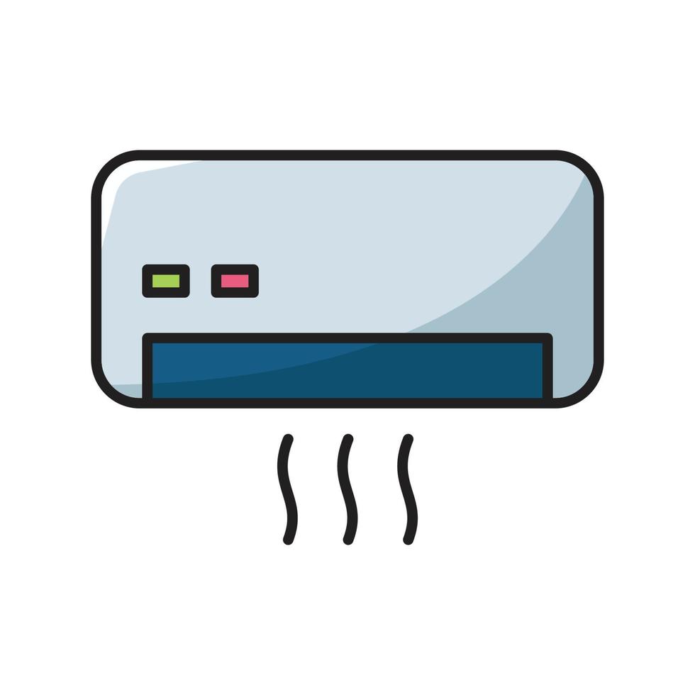 air conditioner icon vector design template simple and modern