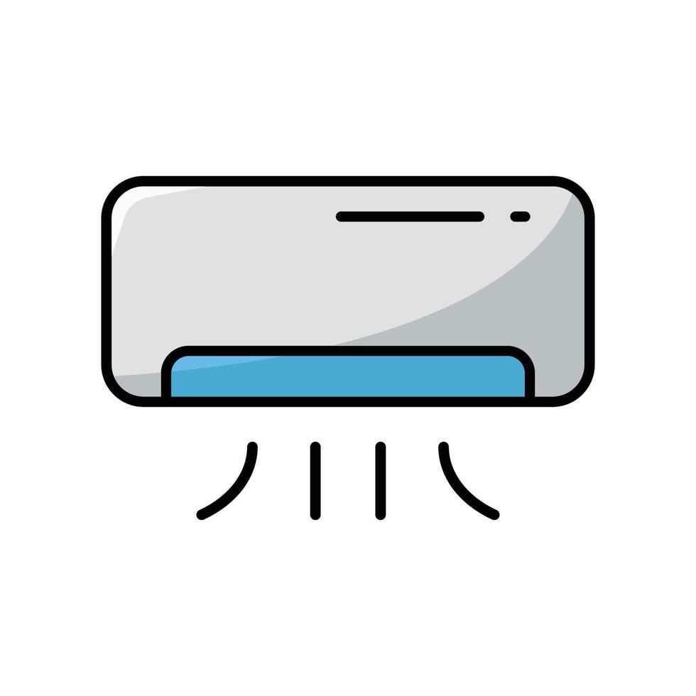 air conditioner icon vector design template simple and modern