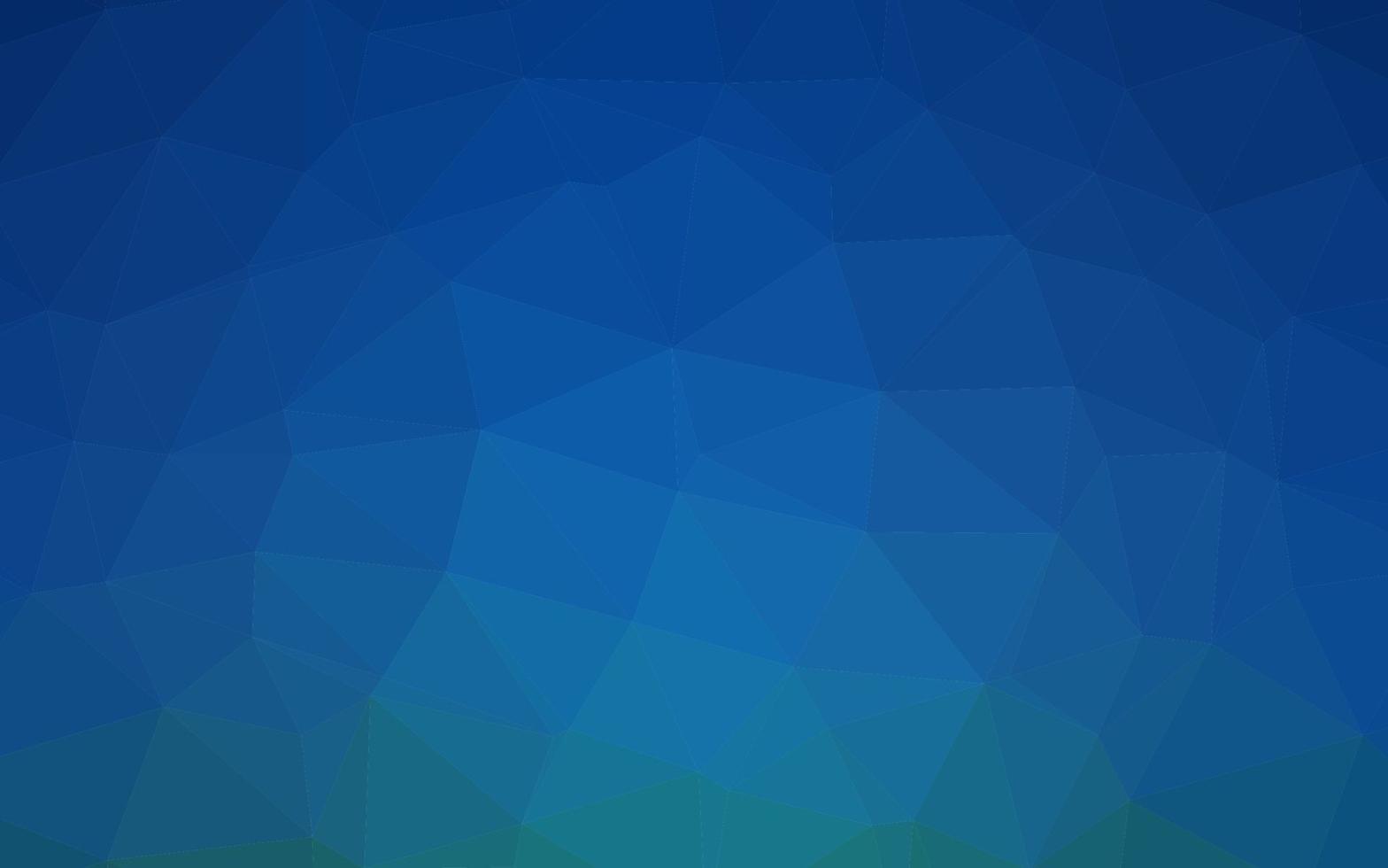 Dark BLUE vector polygonal pattern.