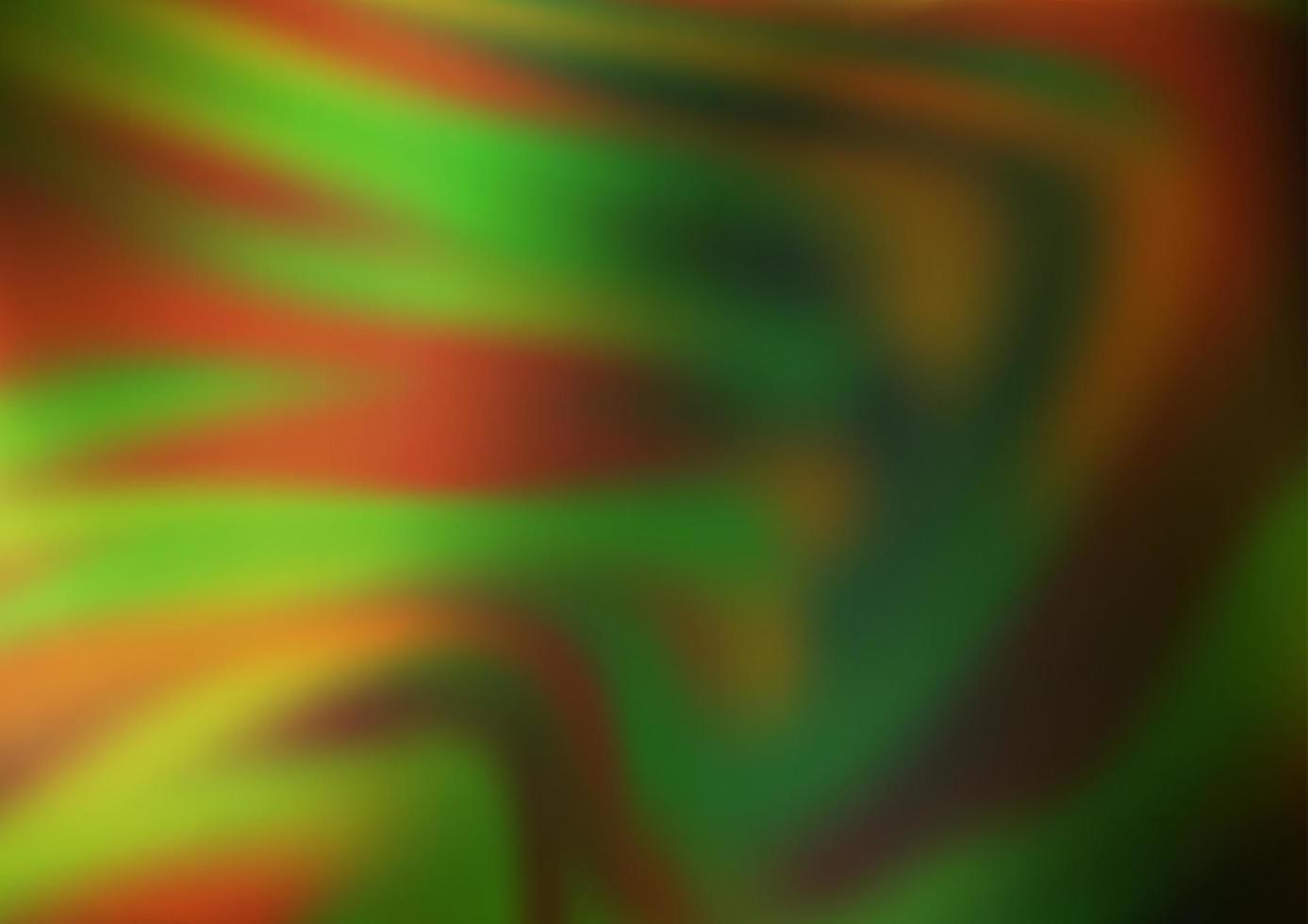 Dark Green, Yellow vector blurred shine abstract pattern.