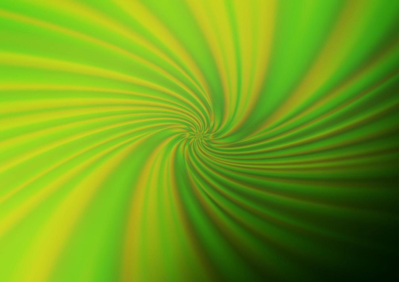 Light Green, Yellow vector blurred bright background.