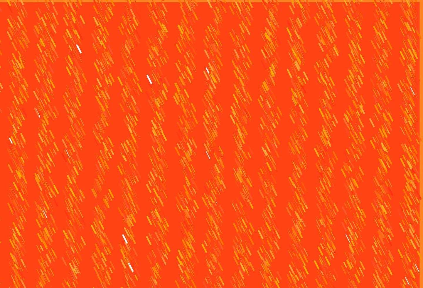 Light Yellow, Orange vector template with repeated sticks.