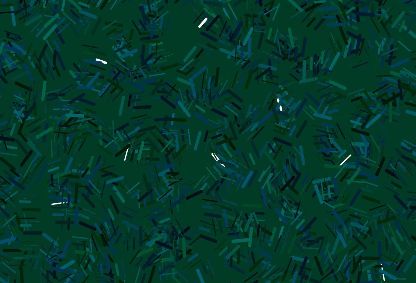 Dark blue, green vector pattern with narrow lines.
