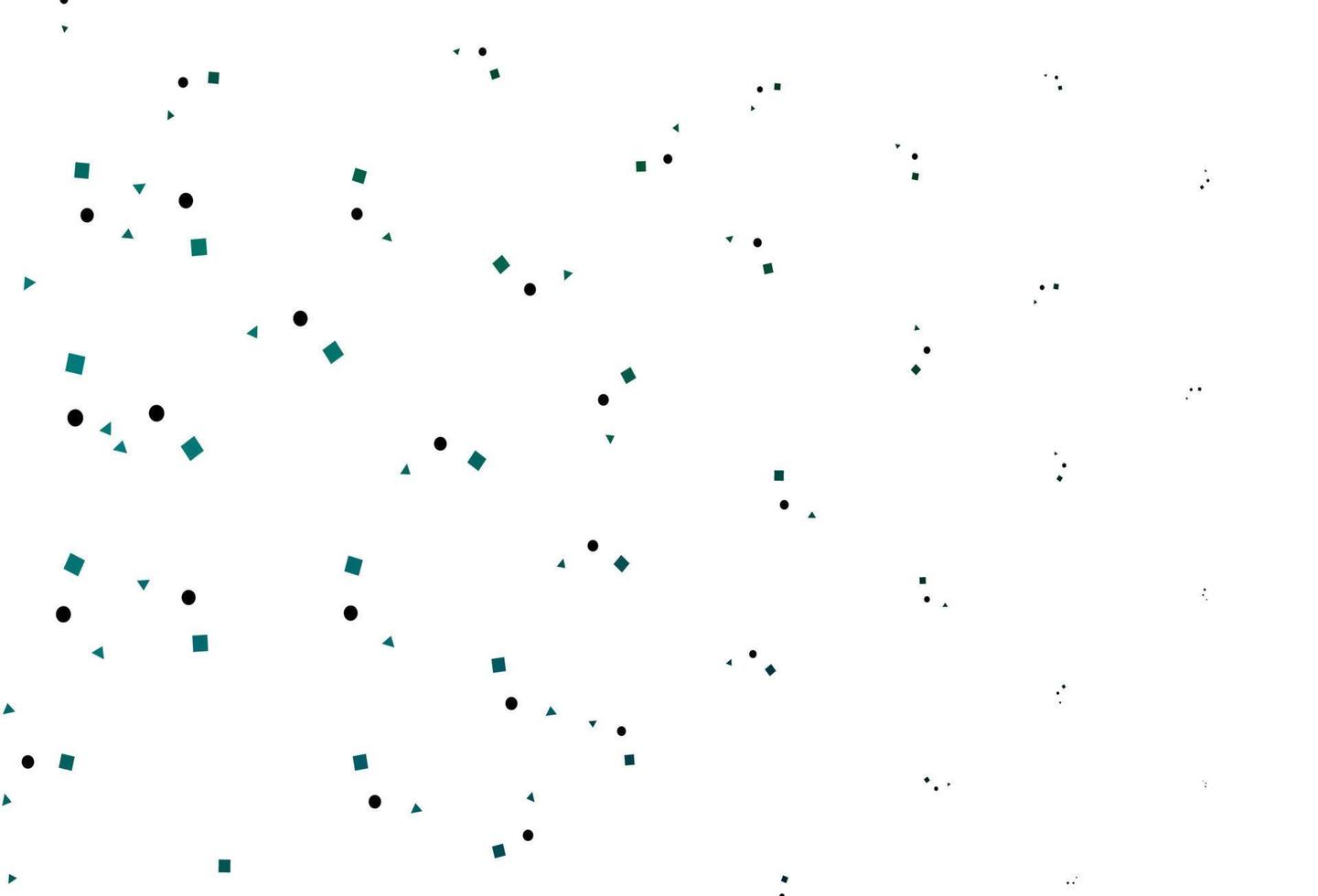 Light Blue, Green vector pattern in polygonal style with circles.