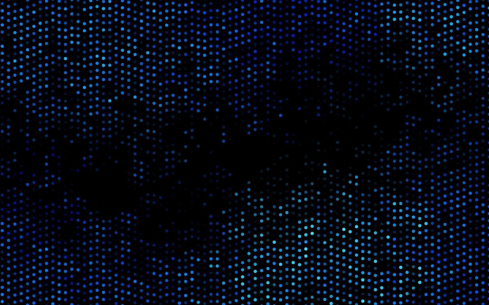 Dark BLUE vector texture with disks.