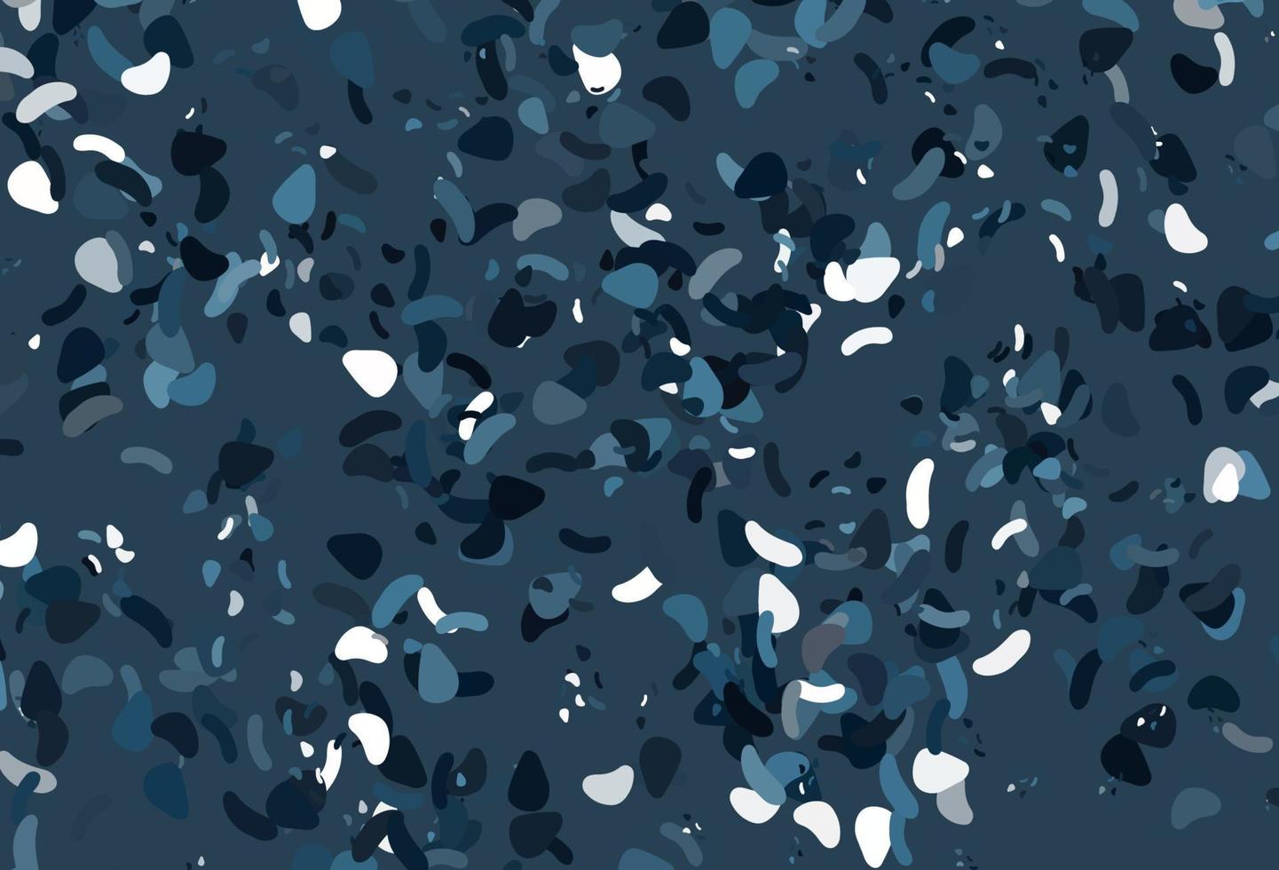 Light blue vector template with memphis shapes.