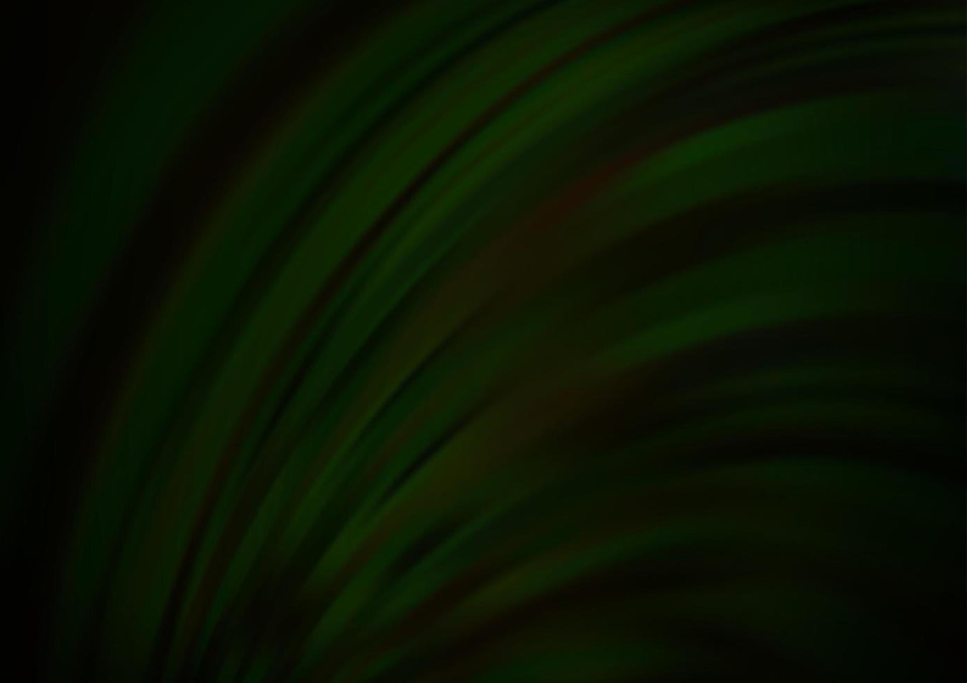 Dark Green vector template with liquid shapes.