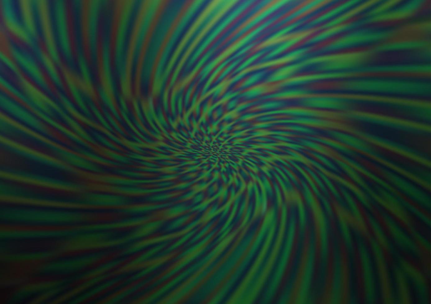 Dark Green vector abstract bokeh pattern.