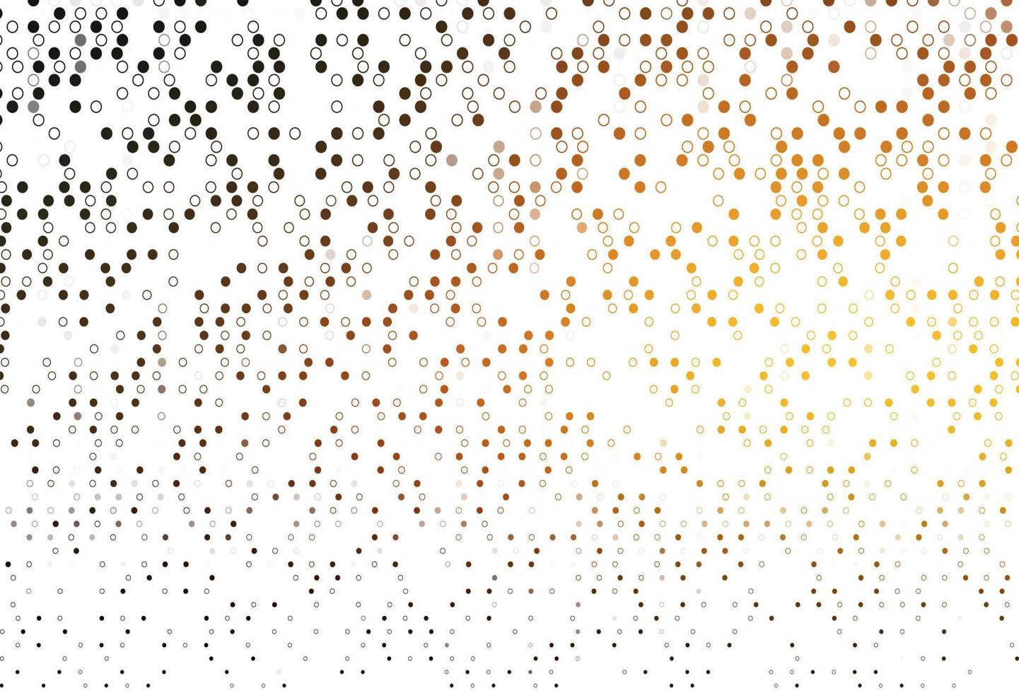 Light Yellow, Orange vector layout with circle shapes.