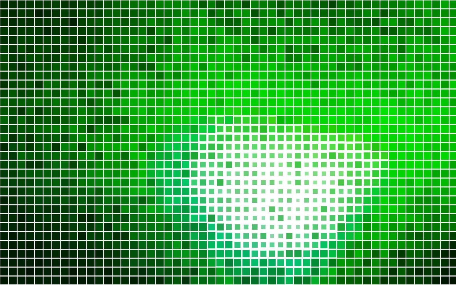 Light Green vector pattern in square style.