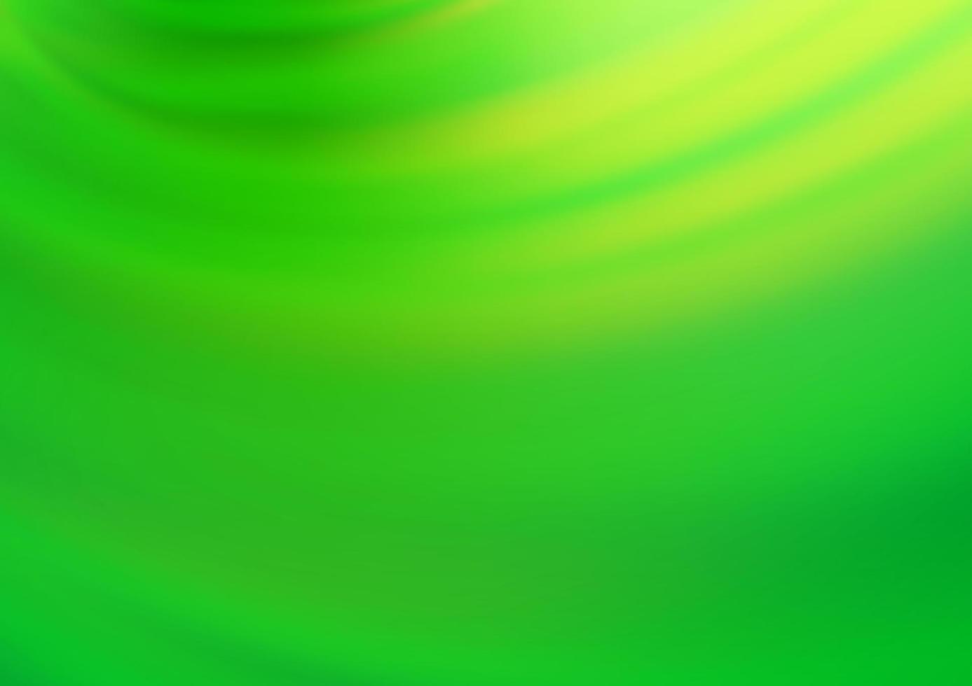 Light Green vector blurred shine abstract pattern.