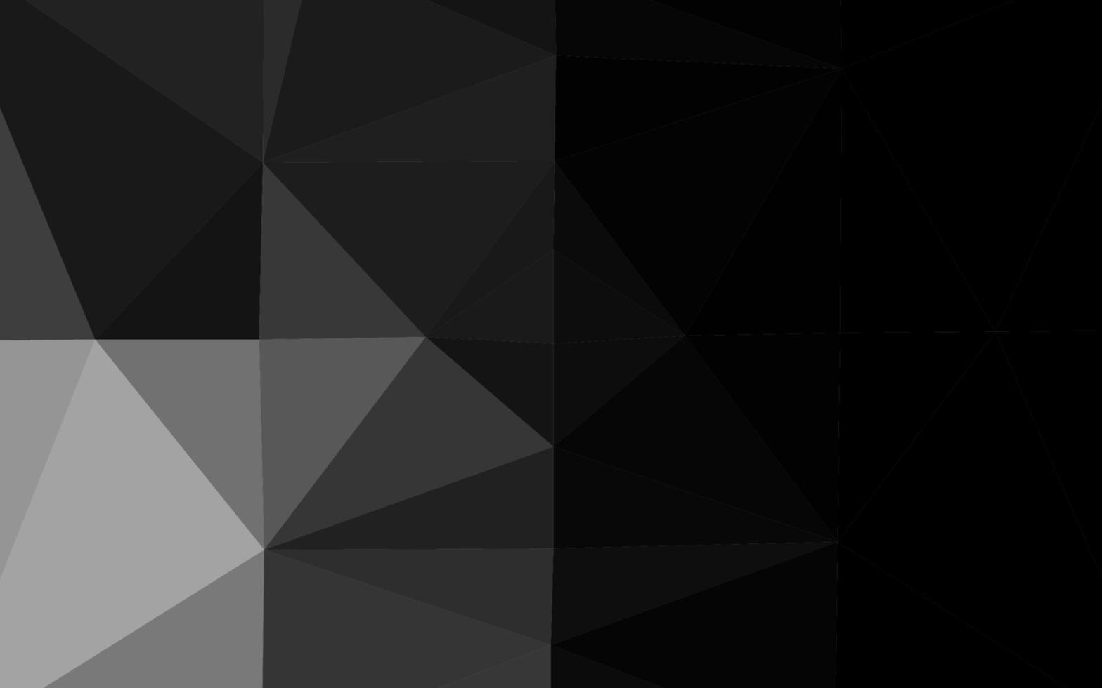 Dark Silver, Gray vector triangle mosaic cover.