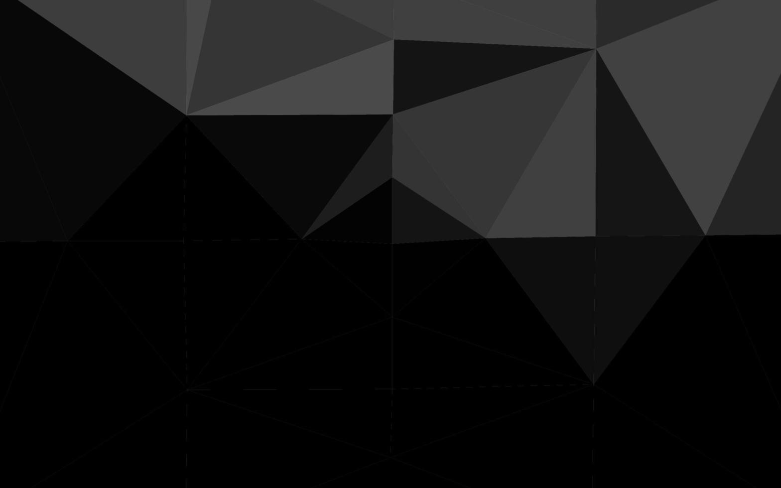 Dark Silver, Gray vector blurry triangle pattern.