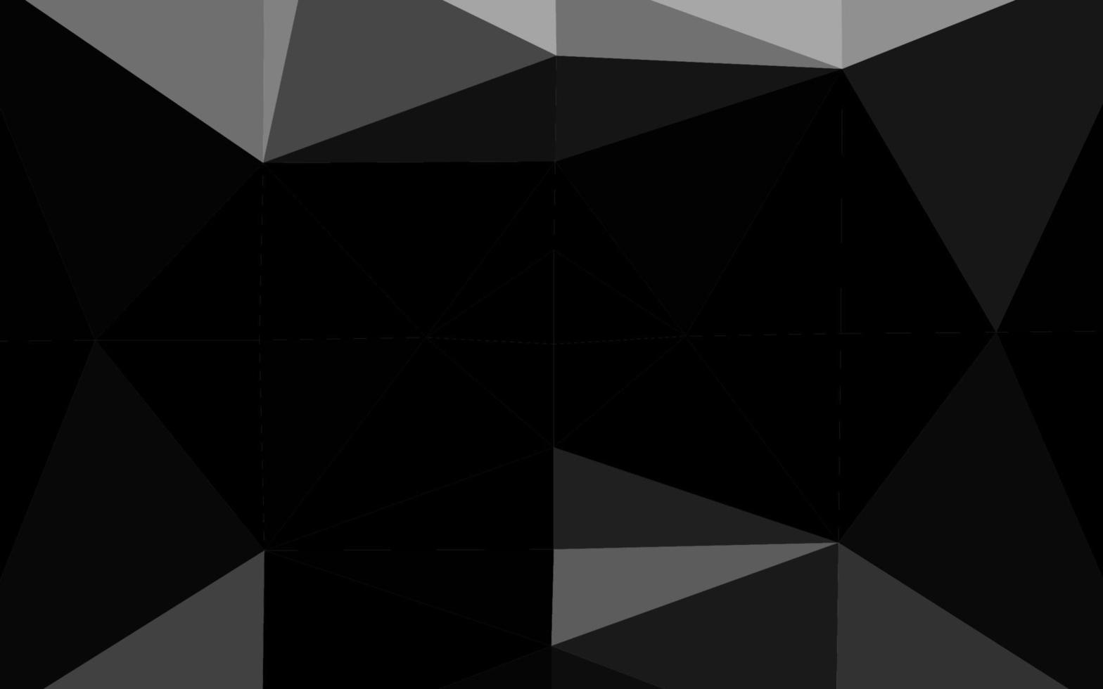 Light Silver, Gray vector low poly layout.