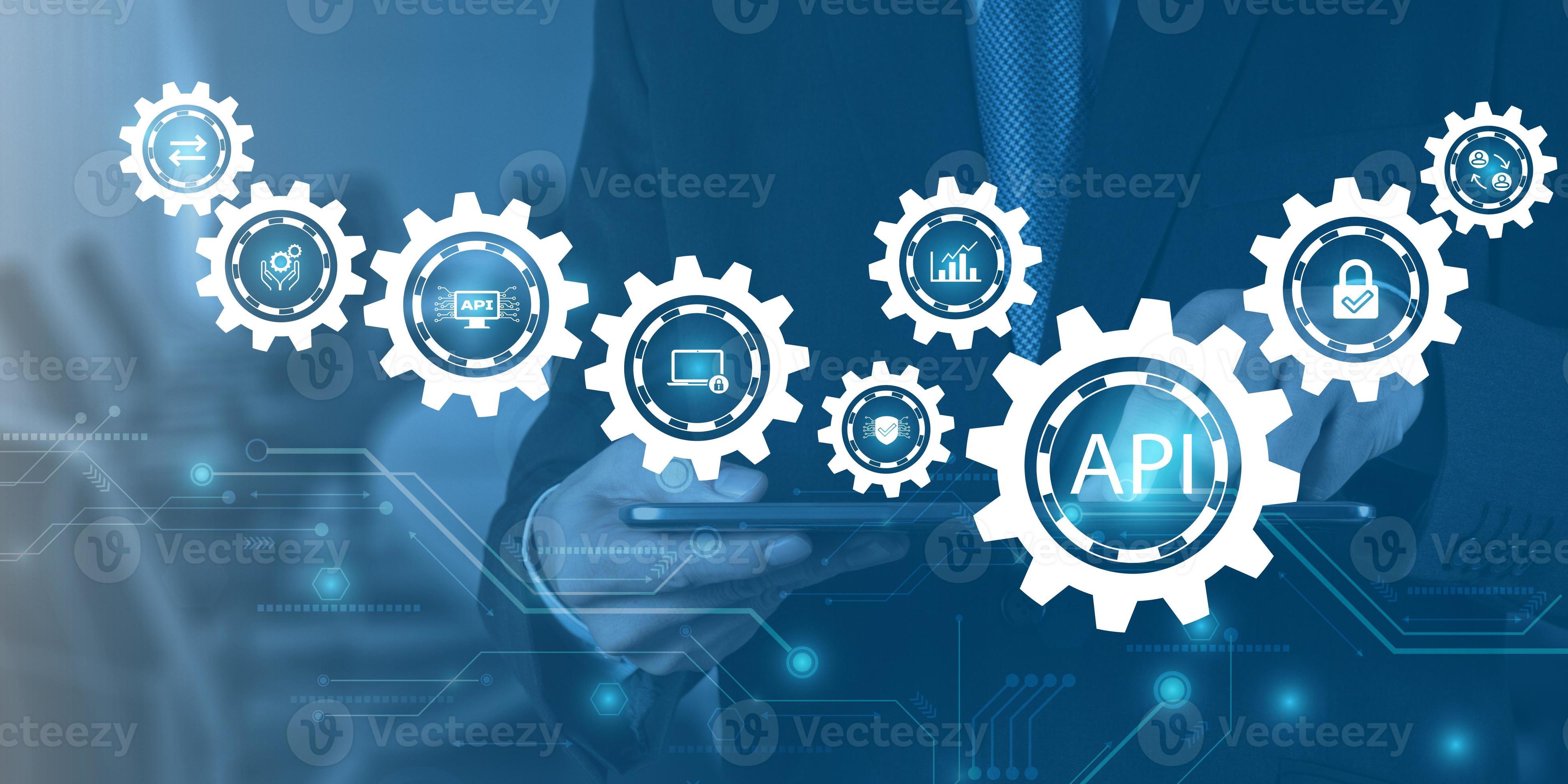 API Application Programming Interface. Software development tool ...