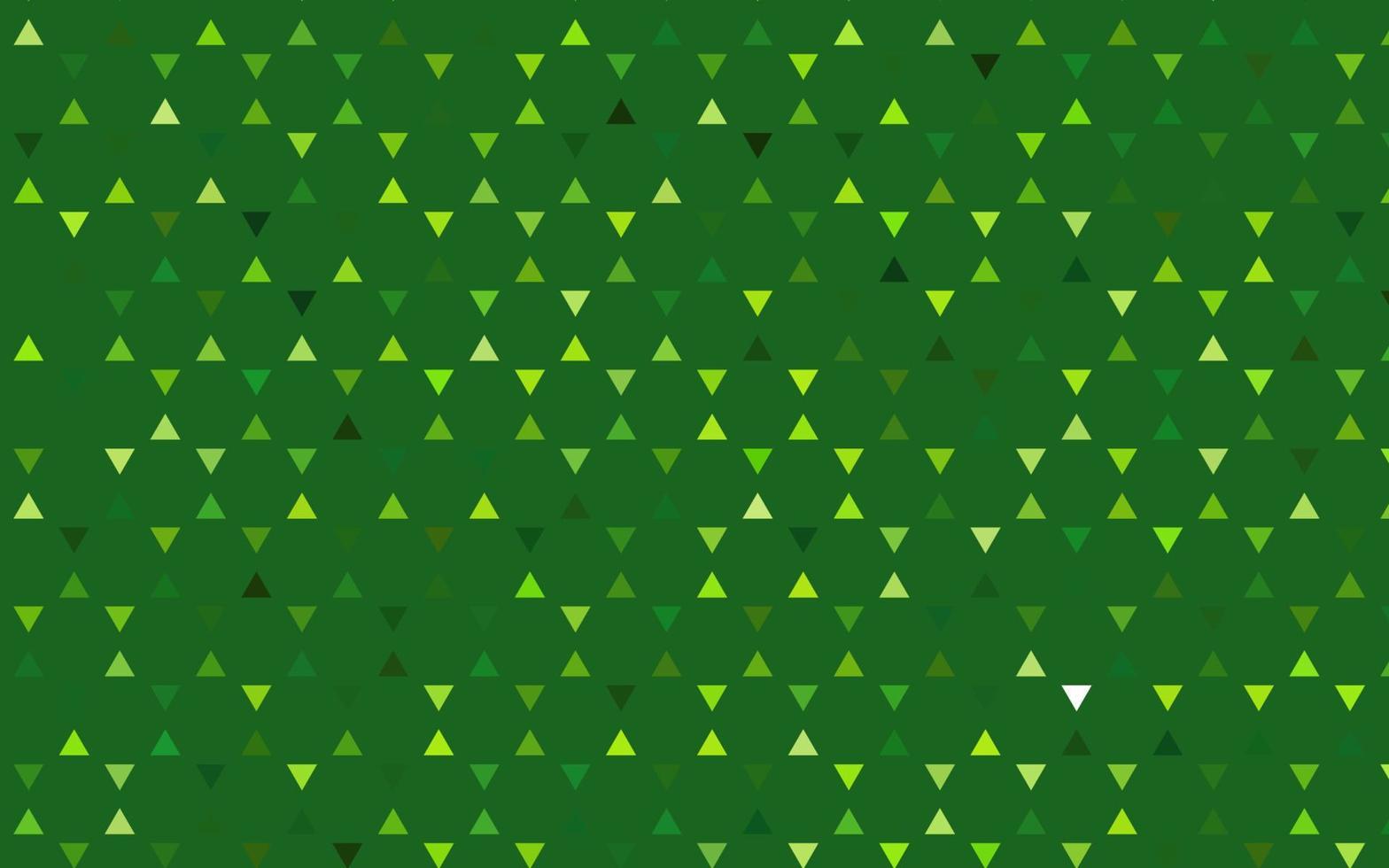Light Green vector seamless template with crystals, triangles.