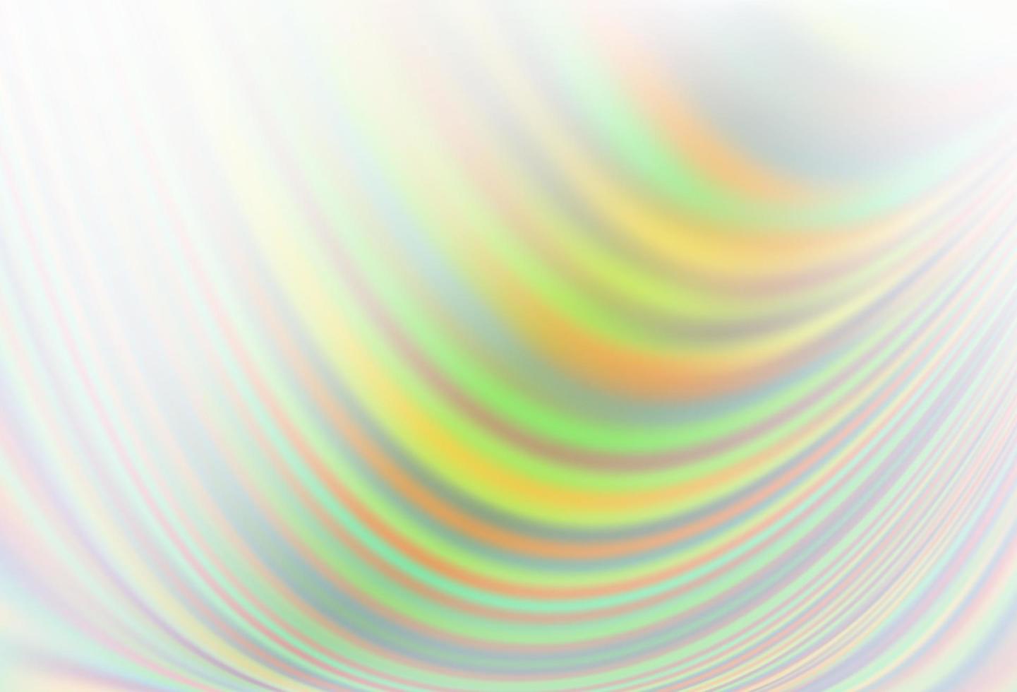 Light Green vector pattern with liquid shapes.