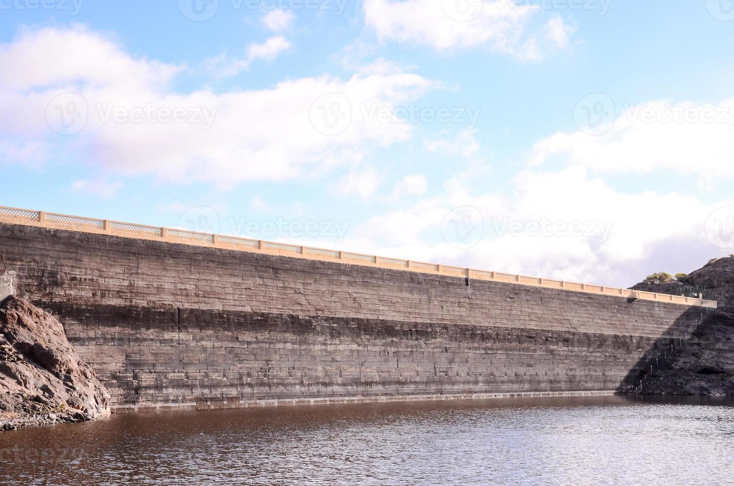 Dam in the mountains photo