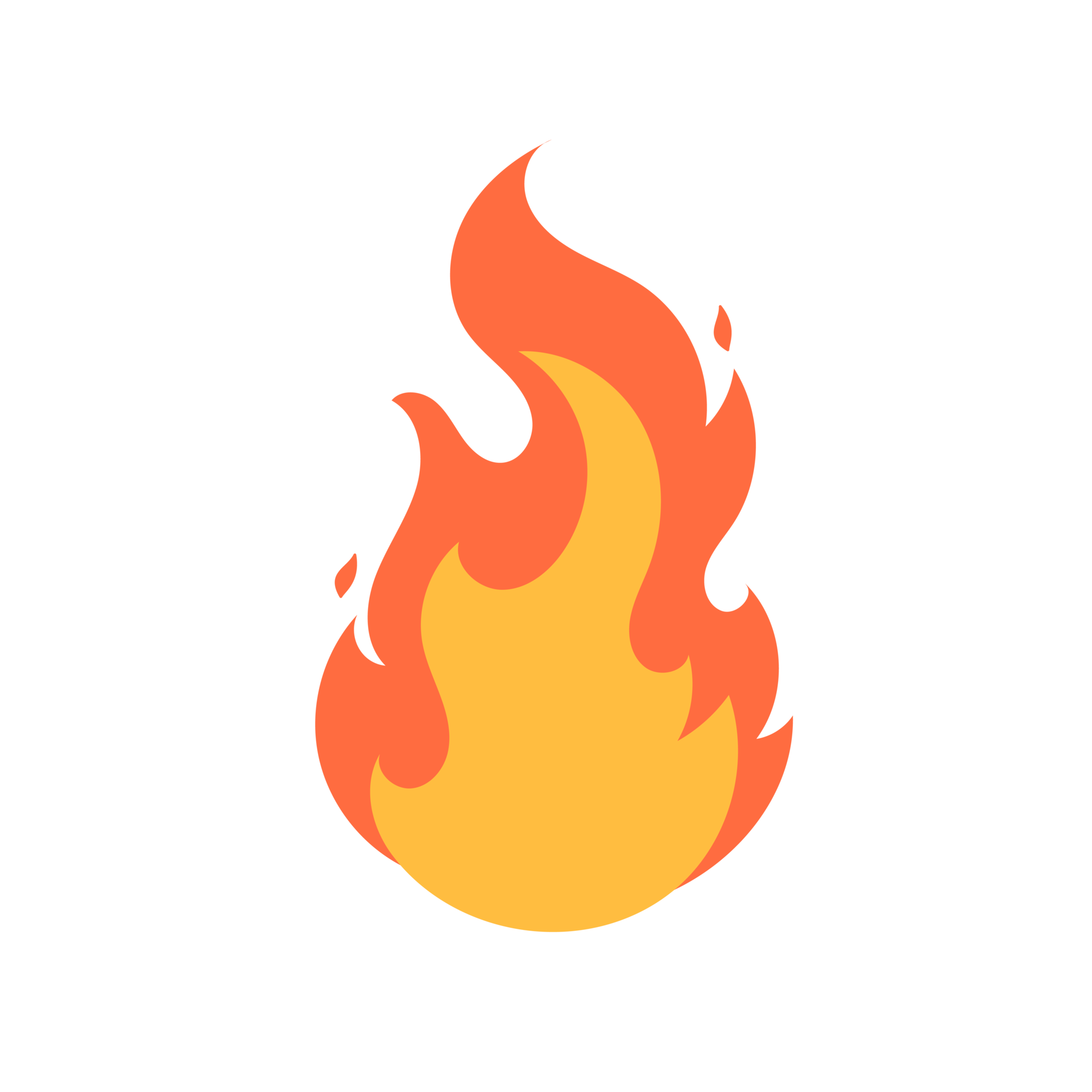 dessin animé Feu effet. une Jaune feu des brûlures à chaleur. 22979458 PNG