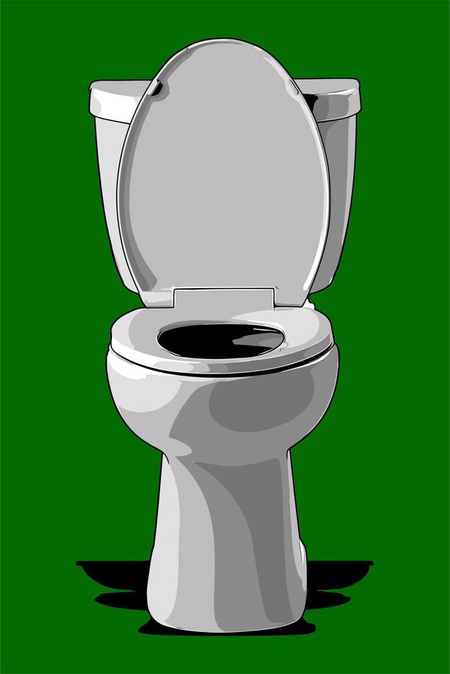 toilet vector template for graphic design purposes