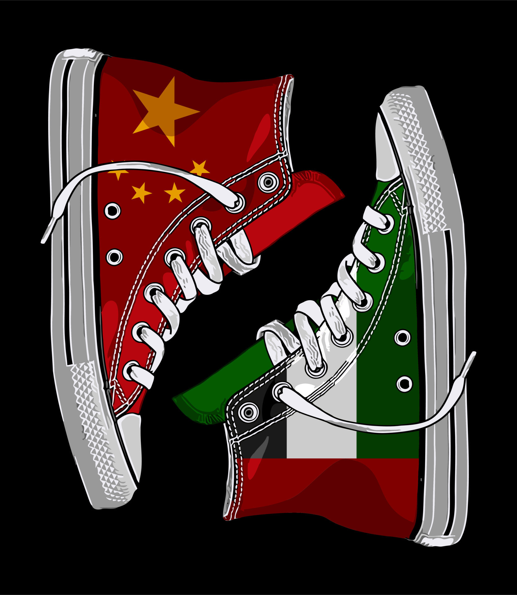 Shoes vector template for graphic design needs 22979835 Vector Art at