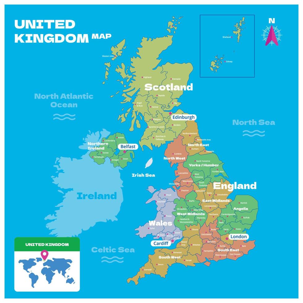 Uk And Ireland Vector Art, Icons, and Graphics for Free Download