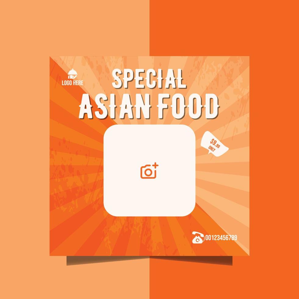 delicious food menu flyer vector