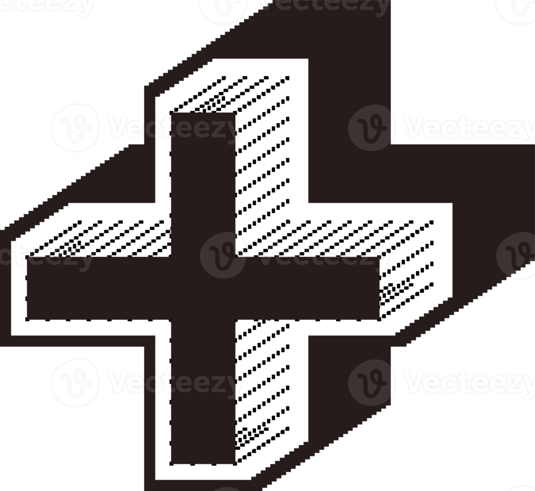 Black and white color symbol png