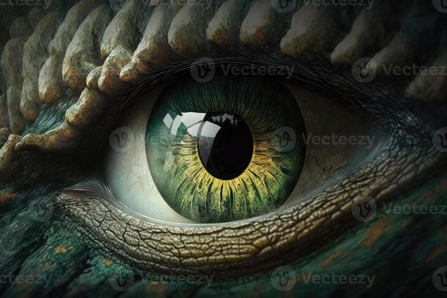 The creature's eye. photo