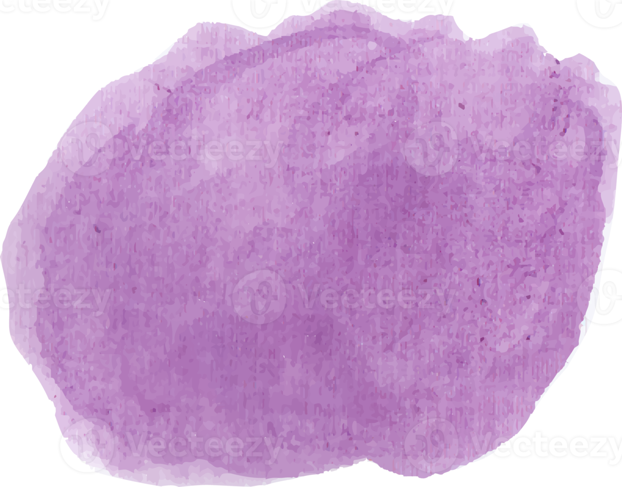 Abstract watercolor stain elements png
