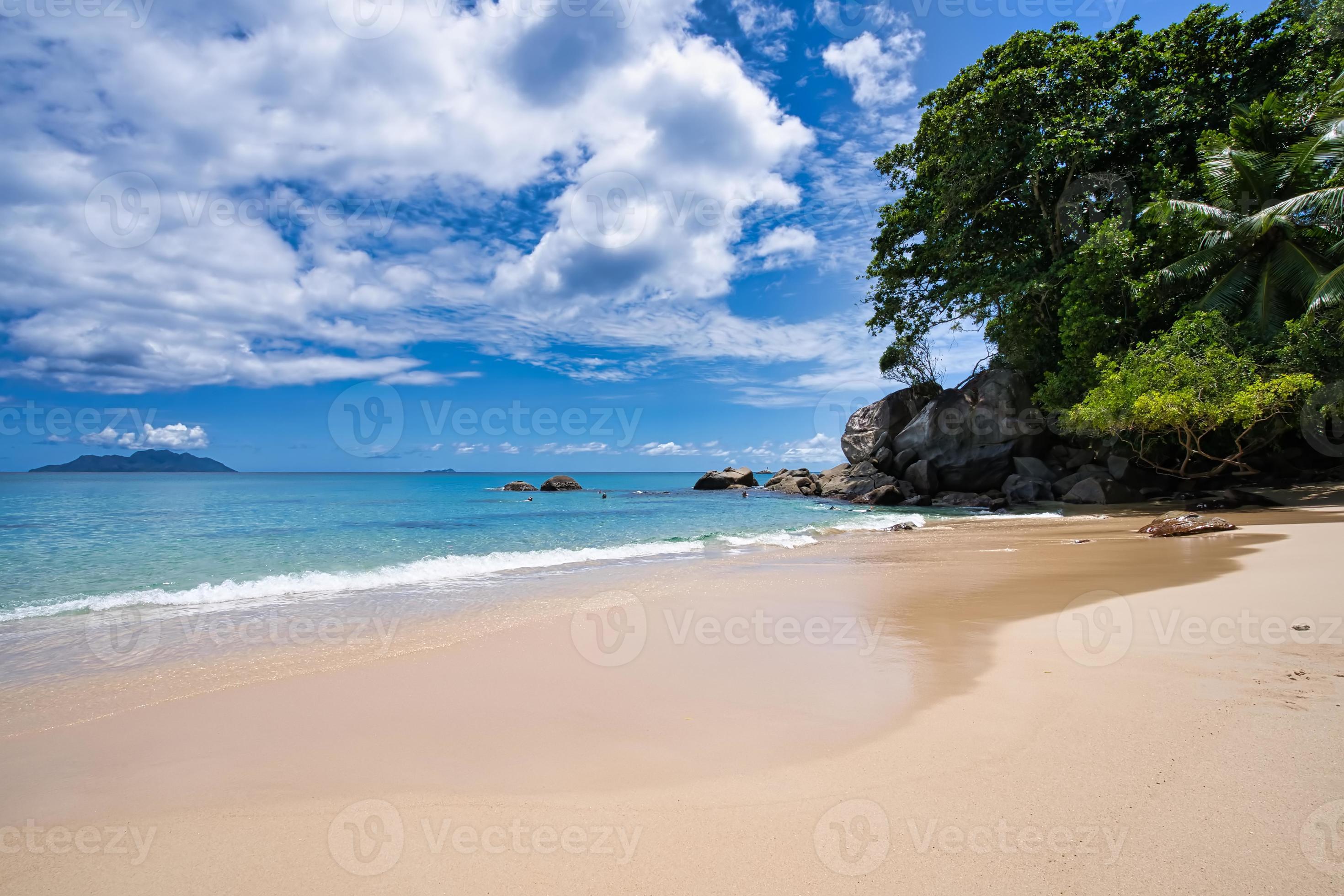 Image Tô Lâm image beautiful image beautiful image beautiful image beautiful image beautiful image beautiful - Sunset beach on Mahe island, beautiful sunny day with calm sea and ...