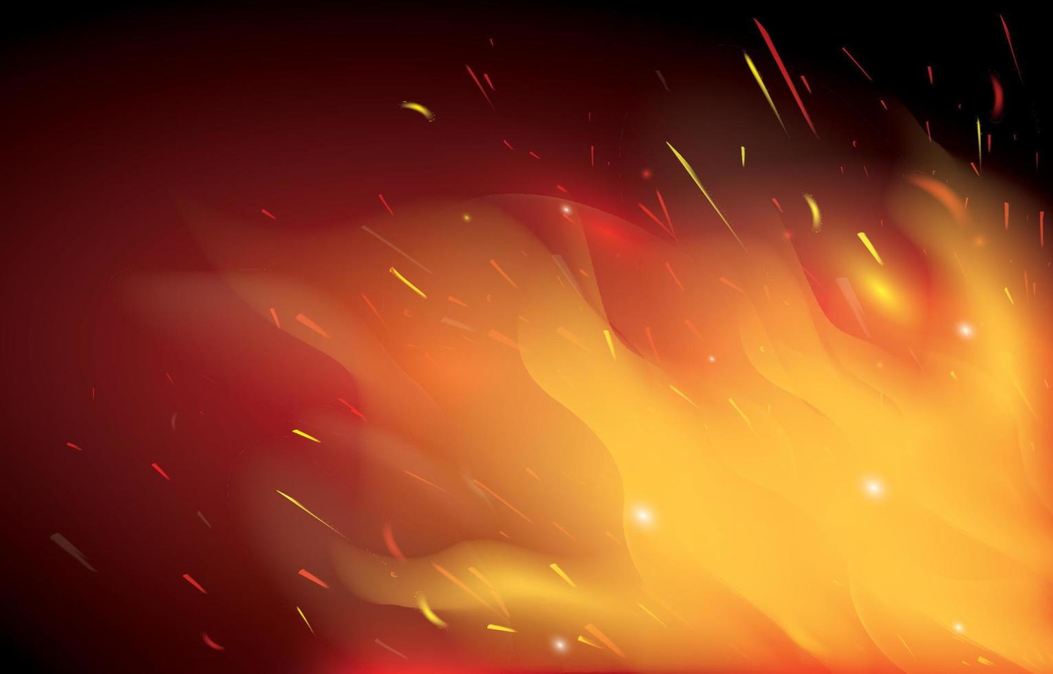 Fire Flare Concept vector