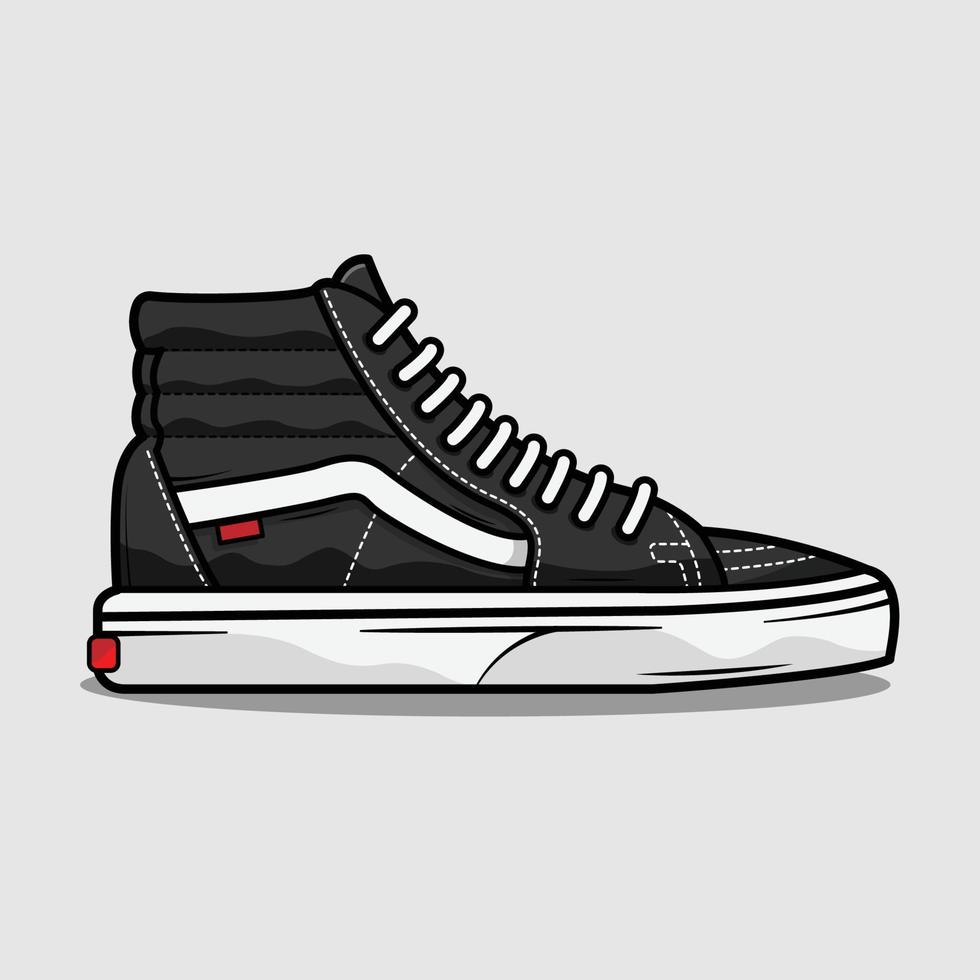 famoso zapatillas el ilustración vector