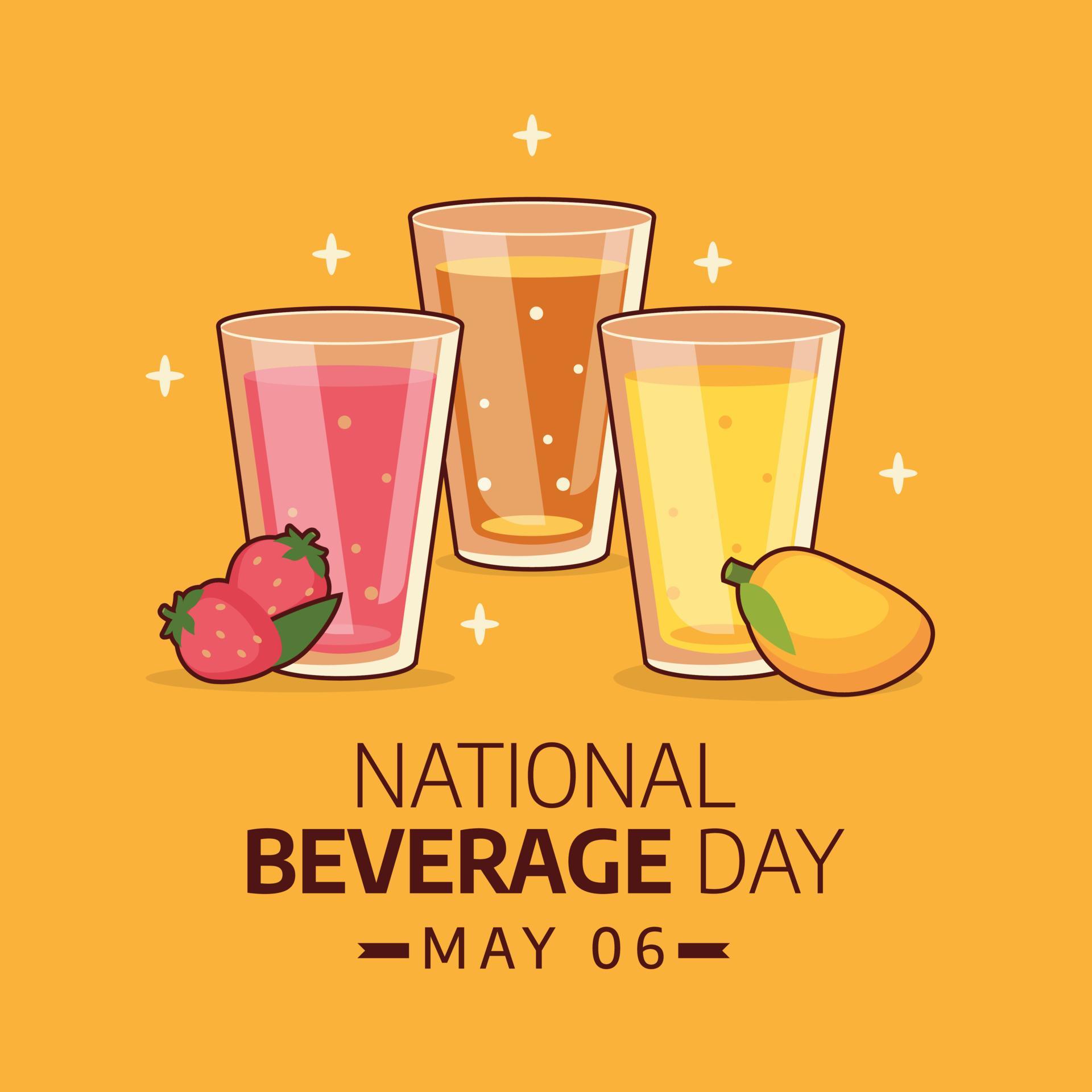 vector graphic of national beverage day good for national beverage day
