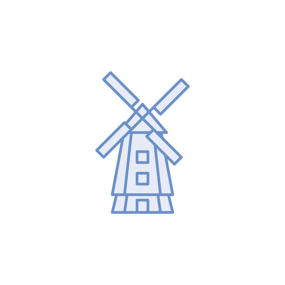 netherland landmarks vector for Icon Website, UI Essential, Symbol, Presentation