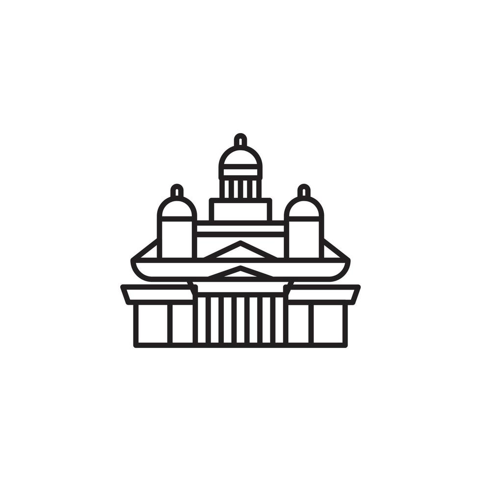finland landmarks  vector for Icon Website, UI Essential, Symbol, Presentation