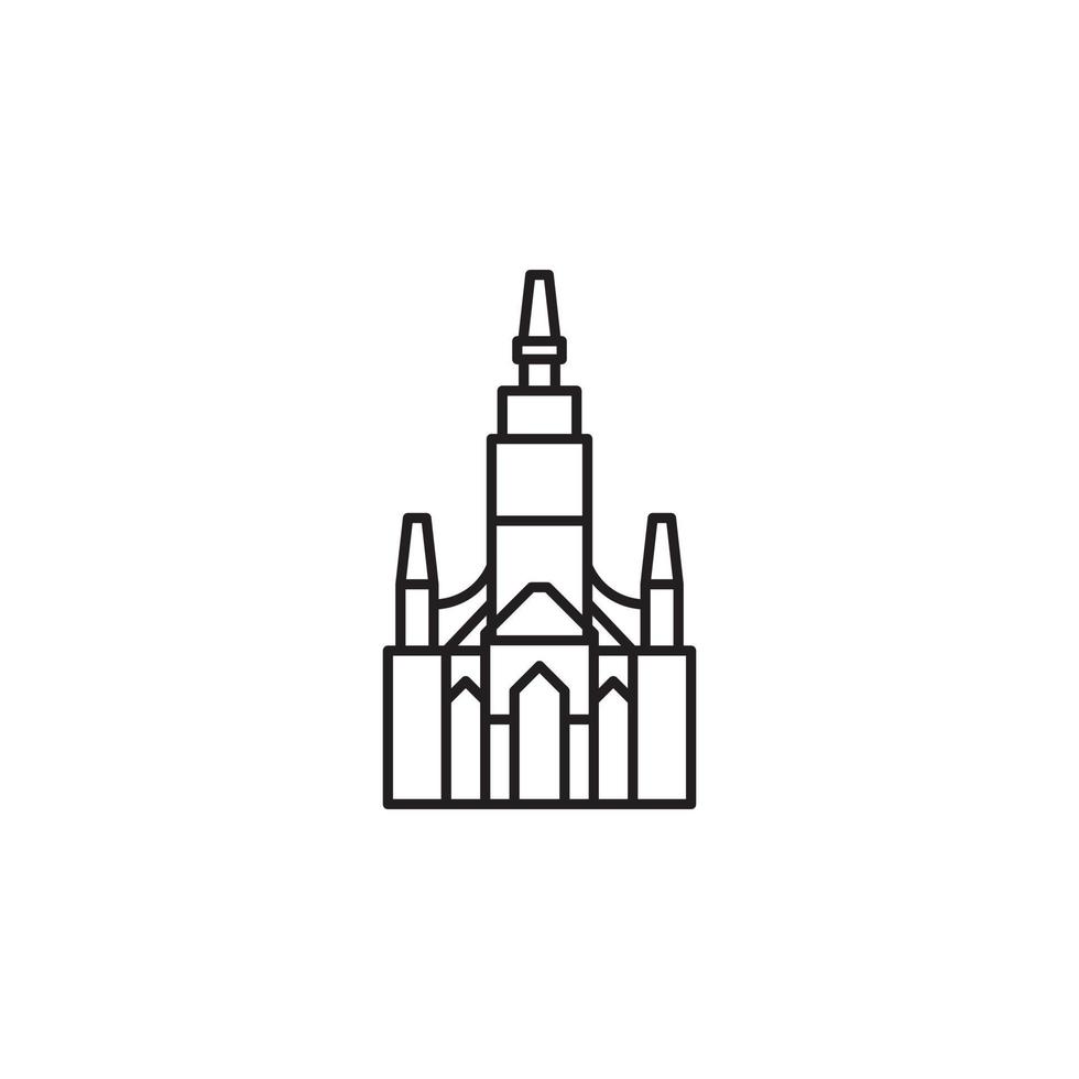 edinburgh landmarks vector for Icon Website, UI Essential, Symbol, Presentation