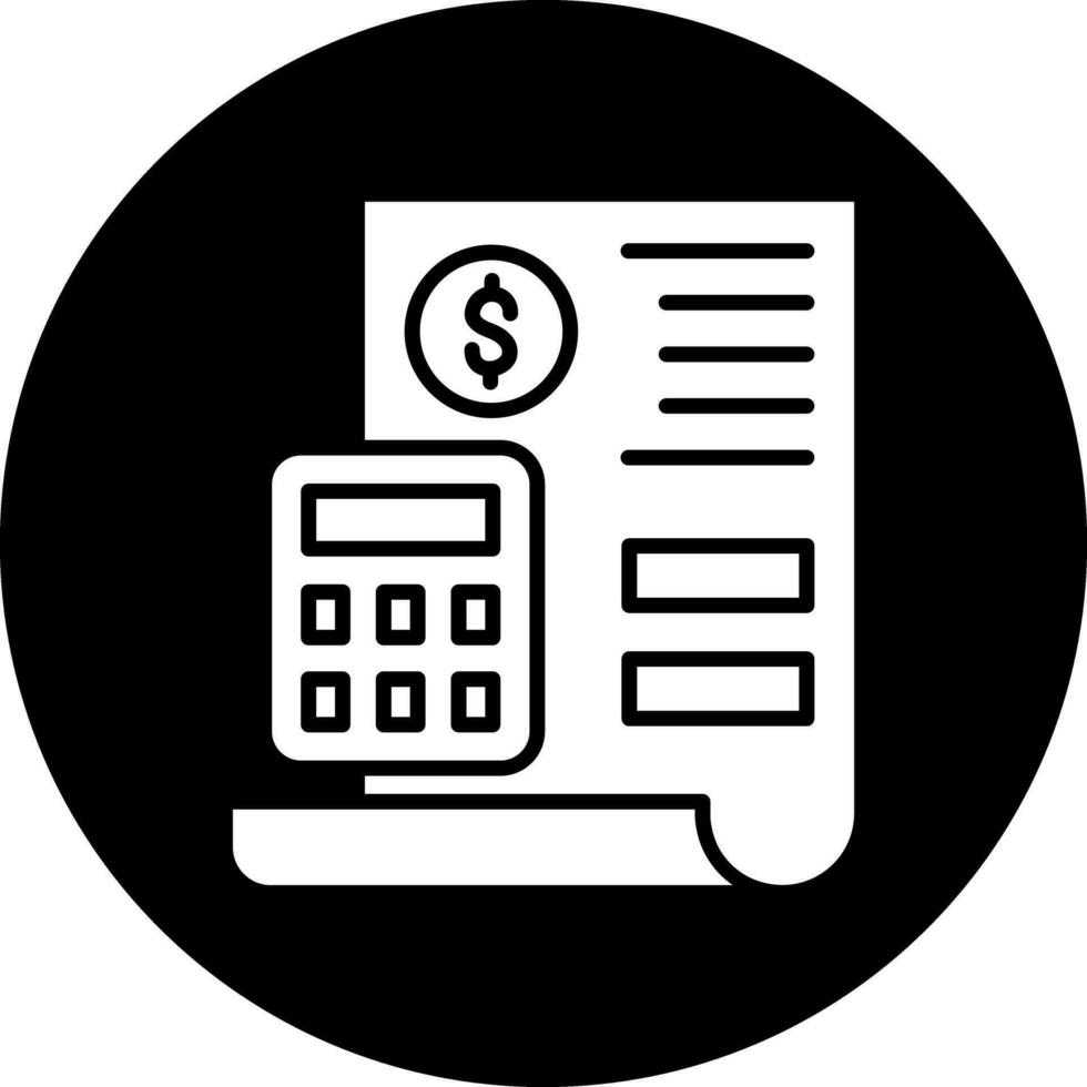 Budget Vector Icon Design