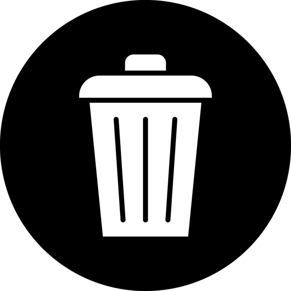 diseño de icono de vector de basura