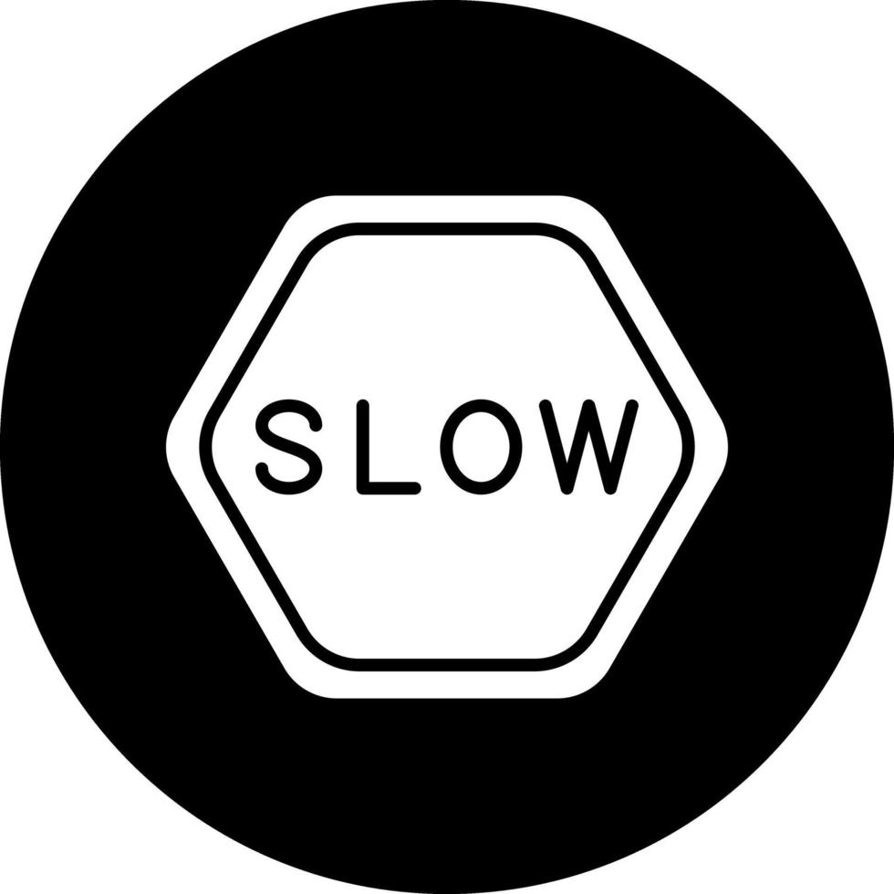 Slow Vector Icon Design