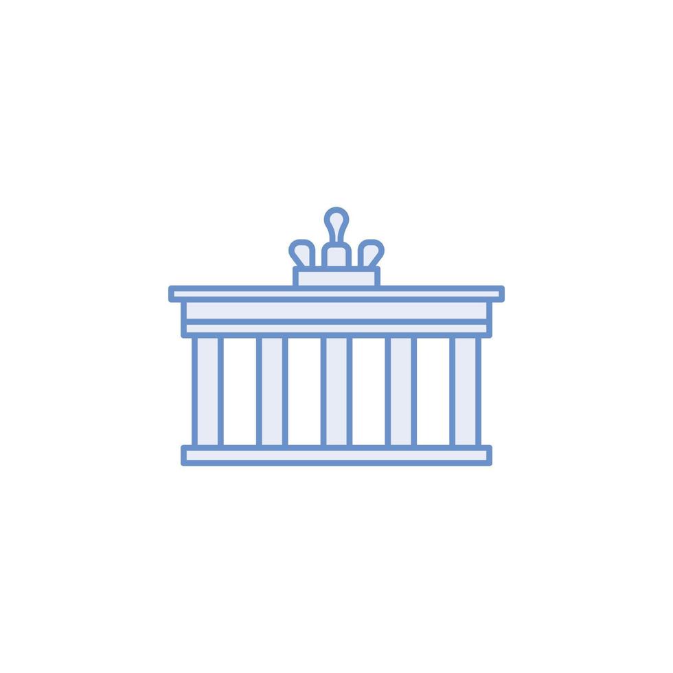 berlin landmarks vector for Icon Website, UI Essential, Symbol, Presentation